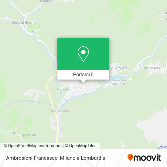 Mappa Ambrosioni Francesco