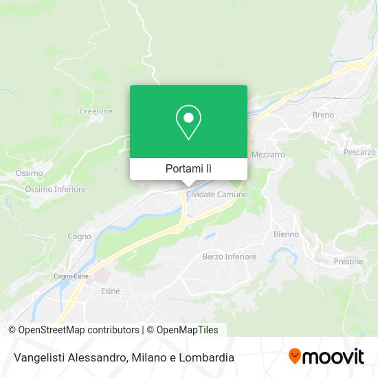 Mappa Vangelisti Alessandro