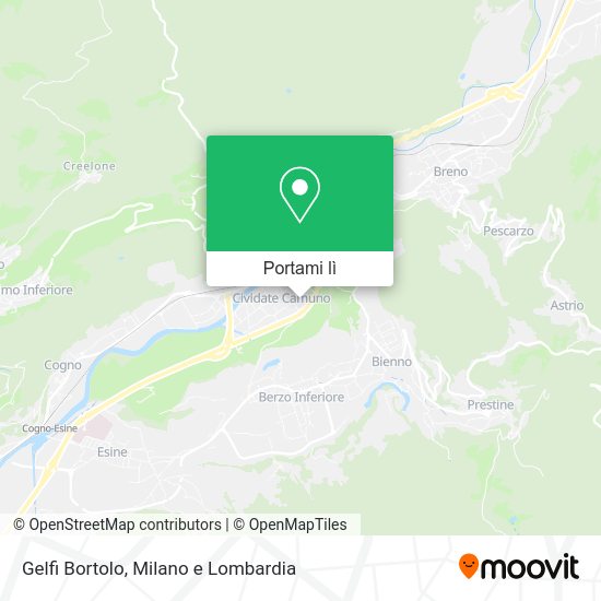 Mappa Gelfi Bortolo