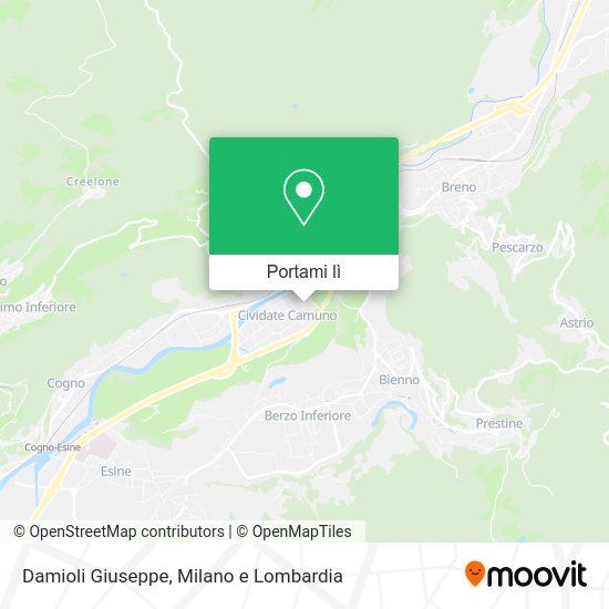 Mappa Damioli Giuseppe