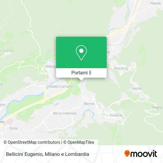 Mappa Bellicini Eugenio