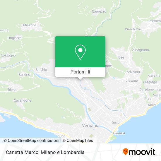 Mappa Canetta Marco