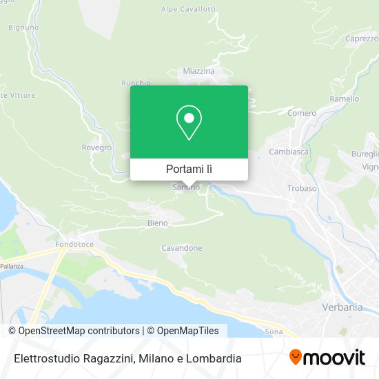 Mappa Elettrostudio Ragazzini