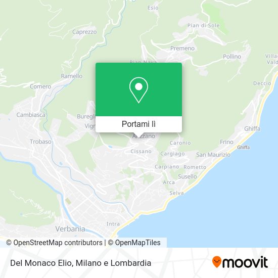Mappa Del Monaco Elio