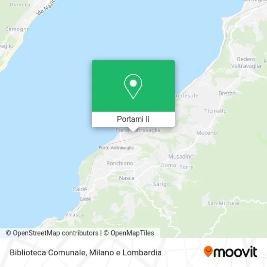Mappa Biblioteca Comunale