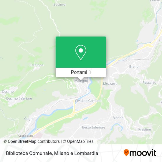 Mappa Biblioteca Comunale