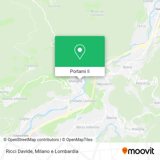Mappa Ricci Davide