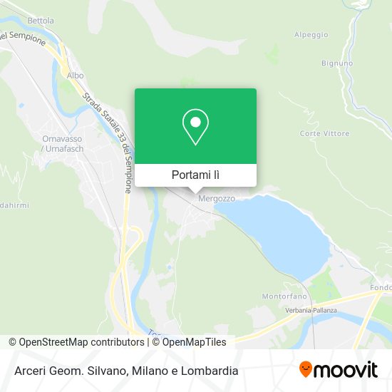 Mappa Arceri Geom. Silvano