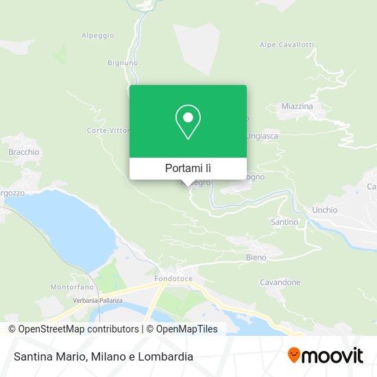 Mappa Santina Mario