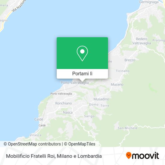 Mappa Mobilificio Fratelli Roi