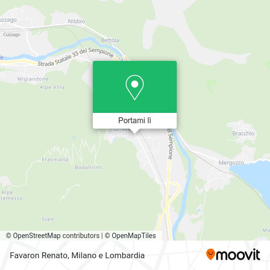 Mappa Favaron Renato
