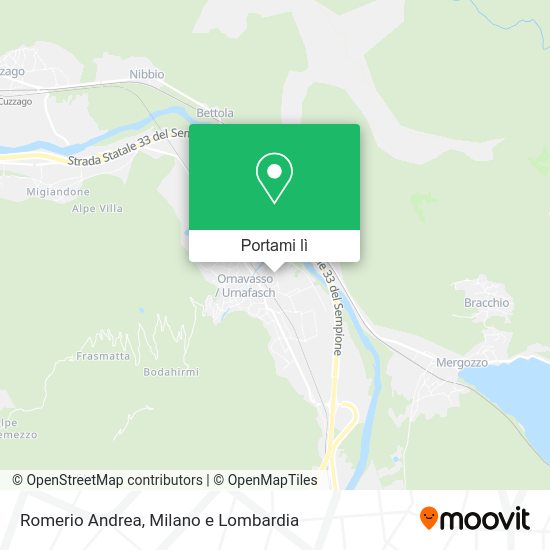 Mappa Romerio Andrea