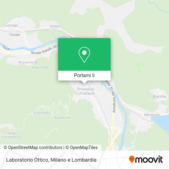Mappa Laboratorio Ottico