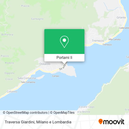 Mappa Traversa Giardini