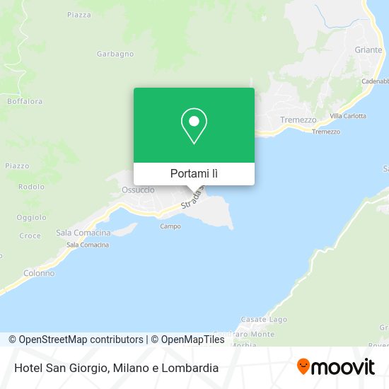 Mappa Hotel San Giorgio