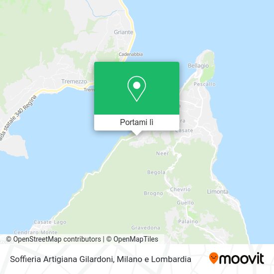 Mappa Soffieria Artigiana Gilardoni