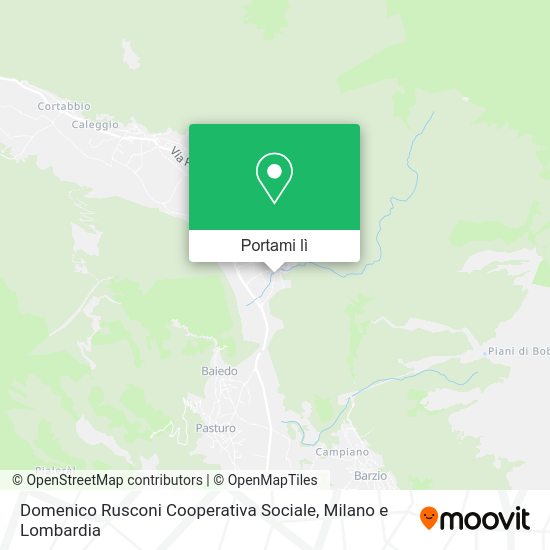 Mappa Domenico Rusconi Cooperativa Sociale