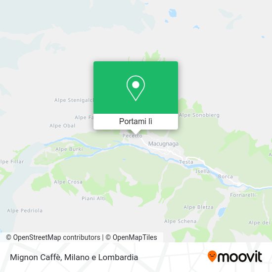 Mappa Mignon Caffè