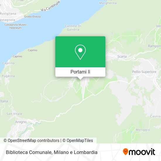 Mappa Biblioteca Comunale