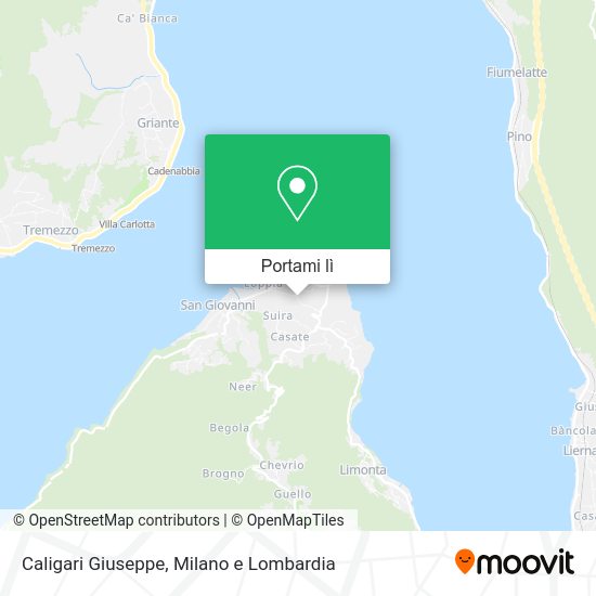 Mappa Caligari Giuseppe