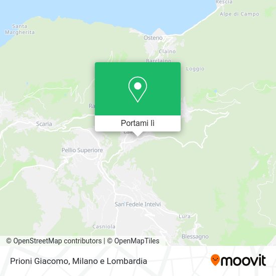Mappa Prioni Giacomo