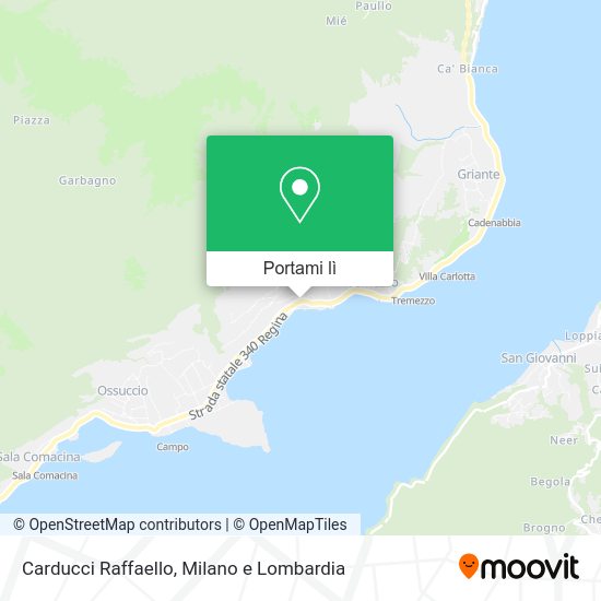 Mappa Carducci Raffaello