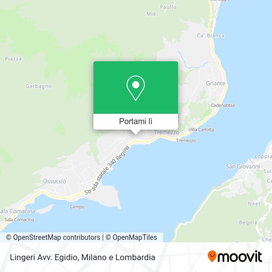Mappa Lingeri Avv. Egidio
