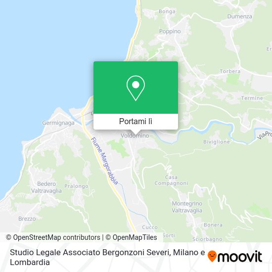 Mappa Studio Legale Associato Bergonzoni Severi