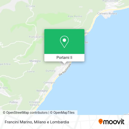 Mappa Francini Marino