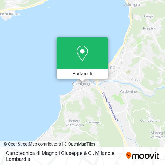 Mappa Cartotecnica di Magnoli Giuseppe & C.