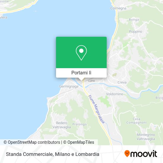 Mappa Standa Commerciale