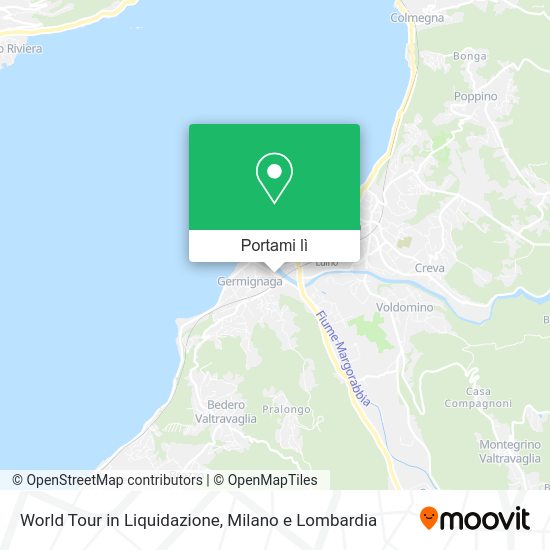 Mappa World Tour in Liquidazione