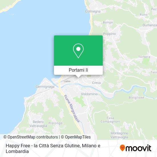 Mappa Happy Free - la Città Senza Glutine