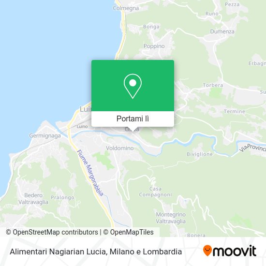 Mappa Alimentari Nagiarian Lucia
