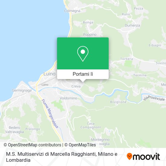 Mappa M.S. Multiservizi di Marcella Ragghianti