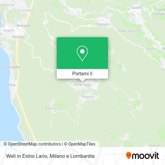 Mappa Well in Esino Lario
