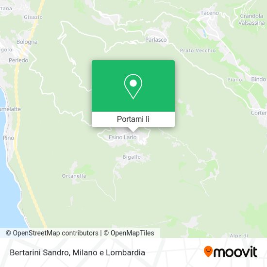 Mappa Bertarini Sandro