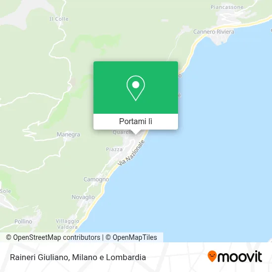 Mappa Raineri Giuliano