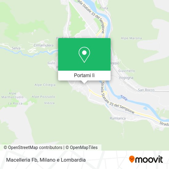Mappa Macelleria Fb