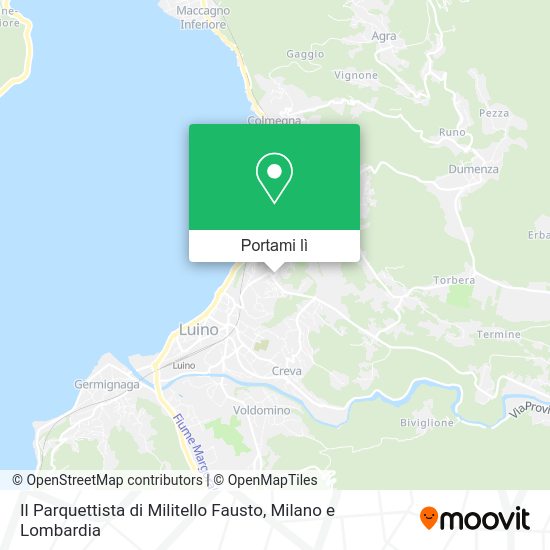 Mappa Il Parquettista di Militello Fausto