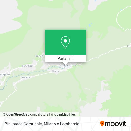 Mappa Biblioteca Comunale
