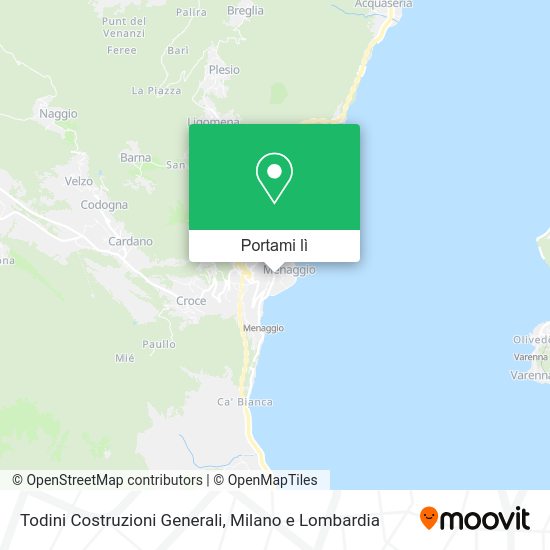 Mappa Todini Costruzioni Generali
