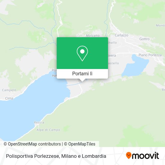 Mappa Polisportiva Porlezzese