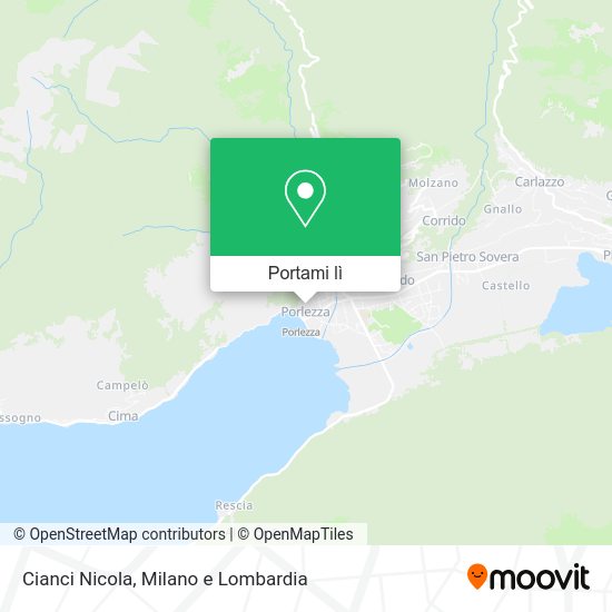 Mappa Cianci Nicola