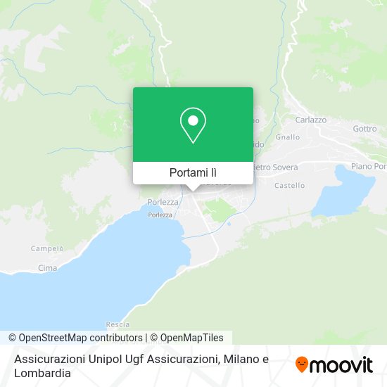 Mappa Assicurazioni Unipol Ugf Assicurazioni