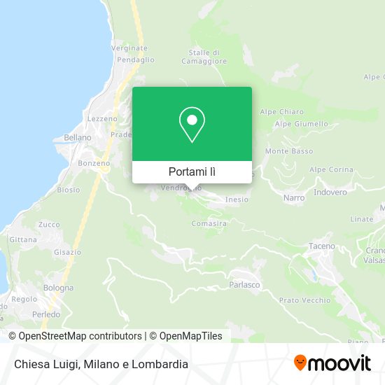 Mappa Chiesa Luigi