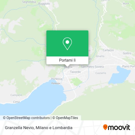 Mappa Granzella Nevio