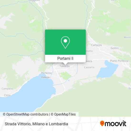 Mappa Strada Vittorio