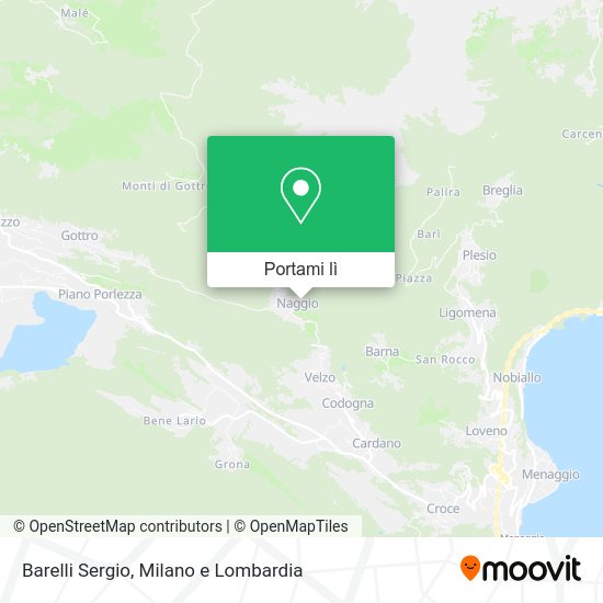 Mappa Barelli Sergio