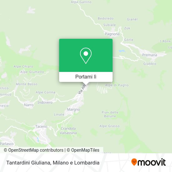 Mappa Tantardini Giuliana